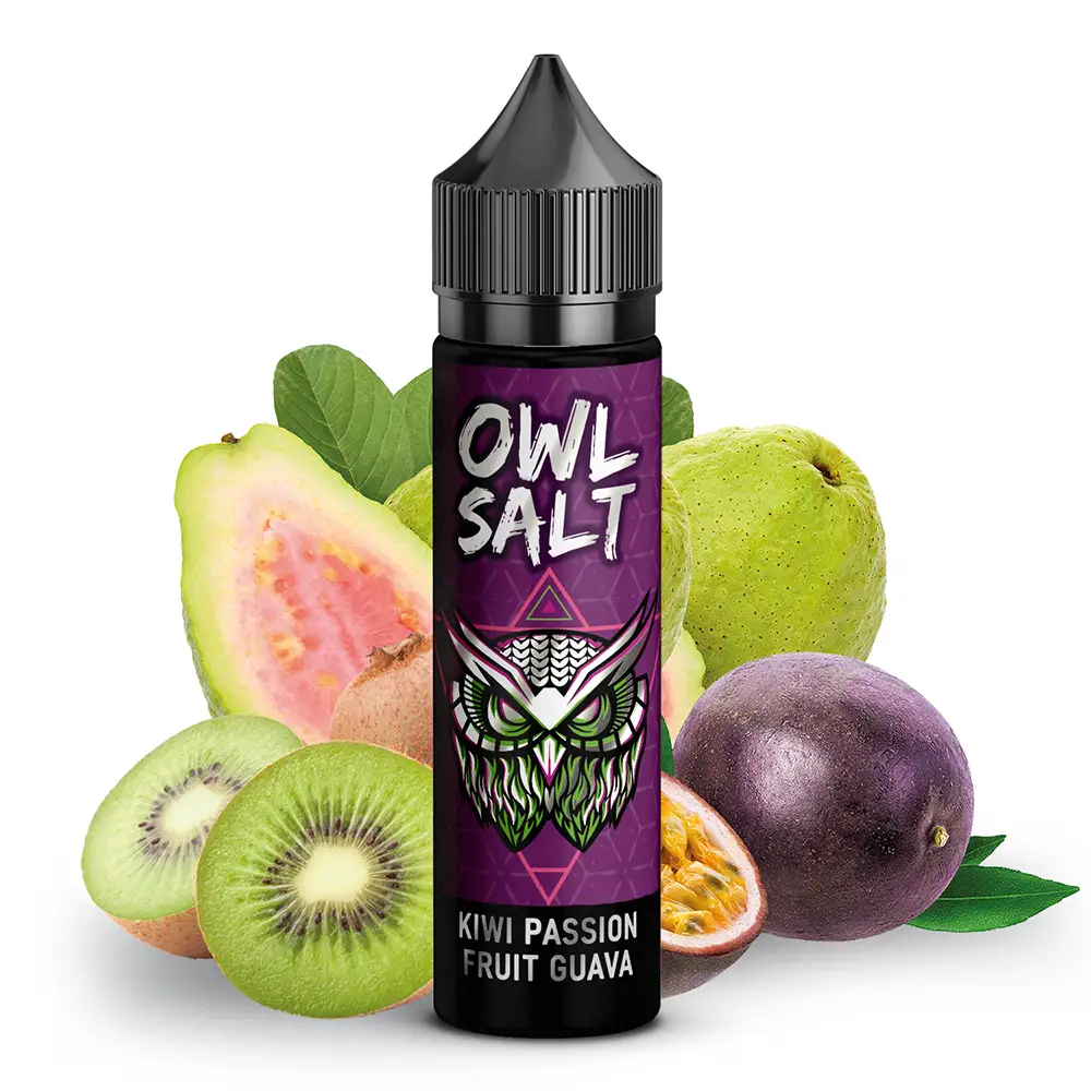 OWL Salt Longfill Kiwi Passionfruit Guava Aroma 10 ml in 60 ml