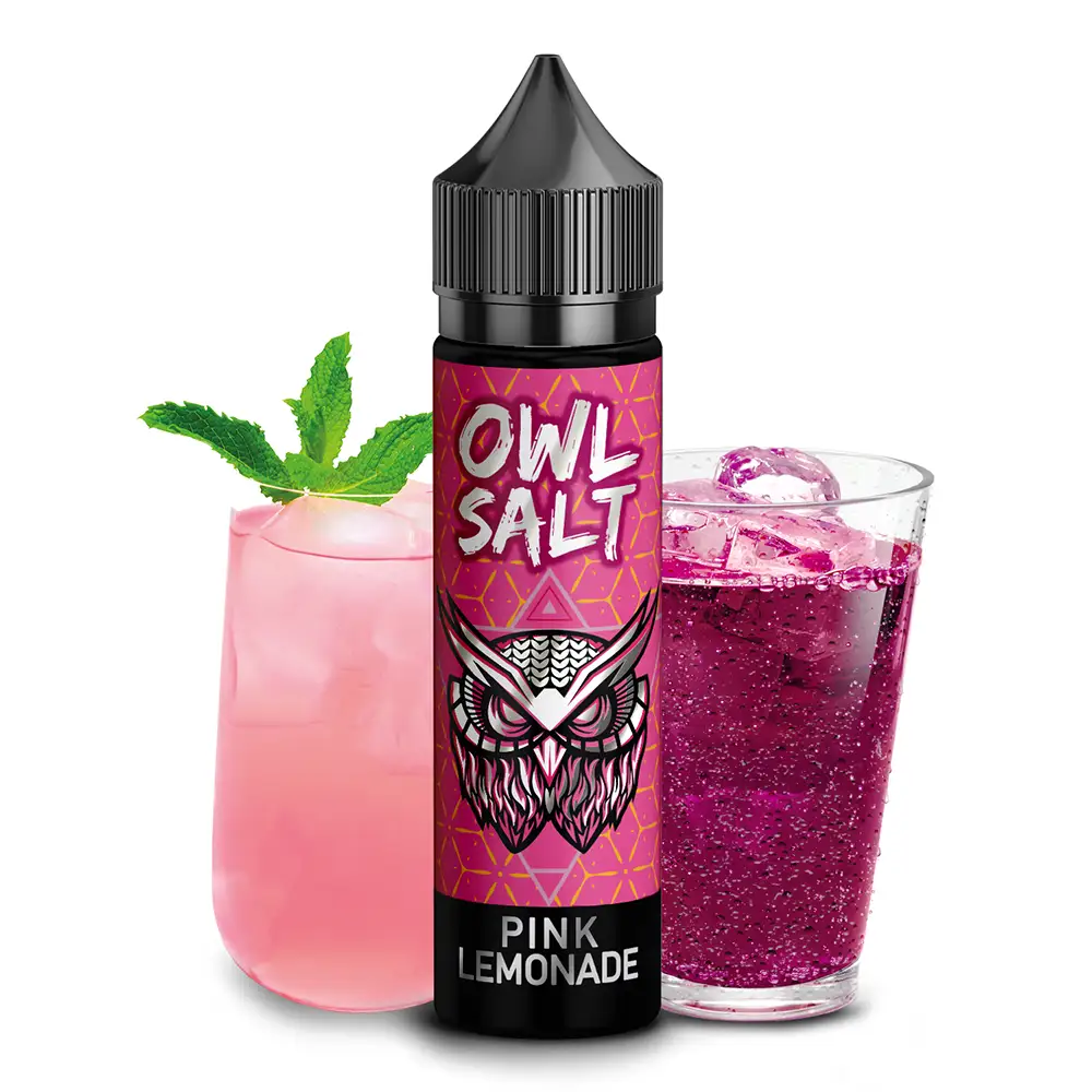 OWL Salt Longfill Pink Lemonade Aroma 10 ml in 60 ml