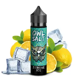 OWL Salt Longfill Zitrone Ice Aroma 10 ml in 60 ml
