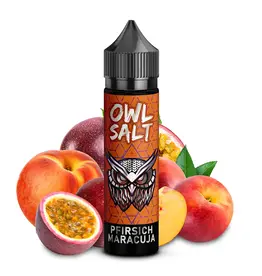 OWL Salt Longfill Pfirsich Maracuja Aroma 10 ml in 60 ml