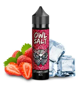 OWL Salt Longfill Strawberry Ice Aroma 10 ml in 60 ml