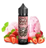 OWL Salt Longfill Strawberry Ice Cream Aroma 10 ml in 60 ml