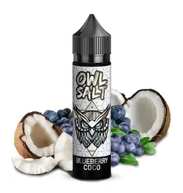 OWL Salt Longfill Blueberry Coco Aroma 10 ml in 60 ml