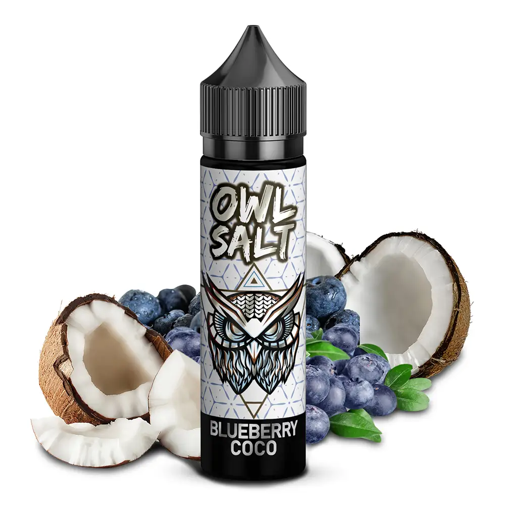 OWL Salt Longfill Blueberry Coco Aroma 10 ml in 60 ml