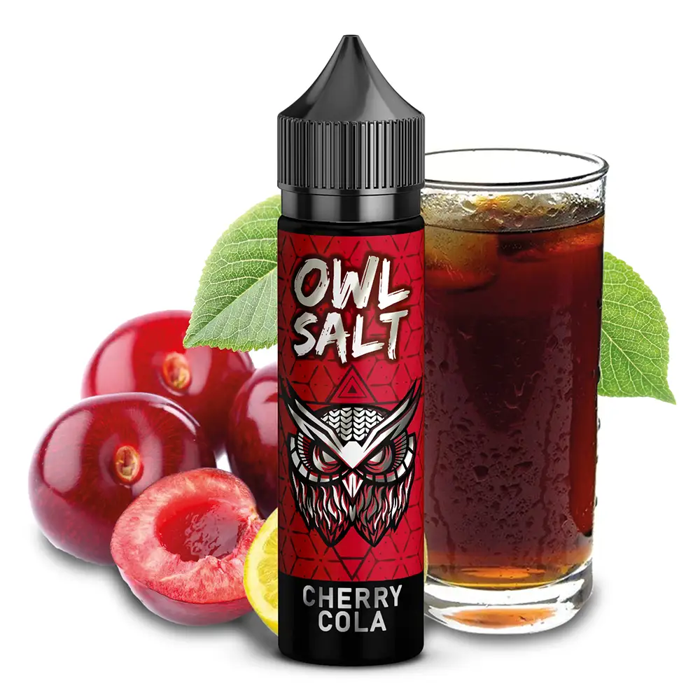 OWL Salt Longfill Cherry Cola Aroma 10 ml in 60 ml