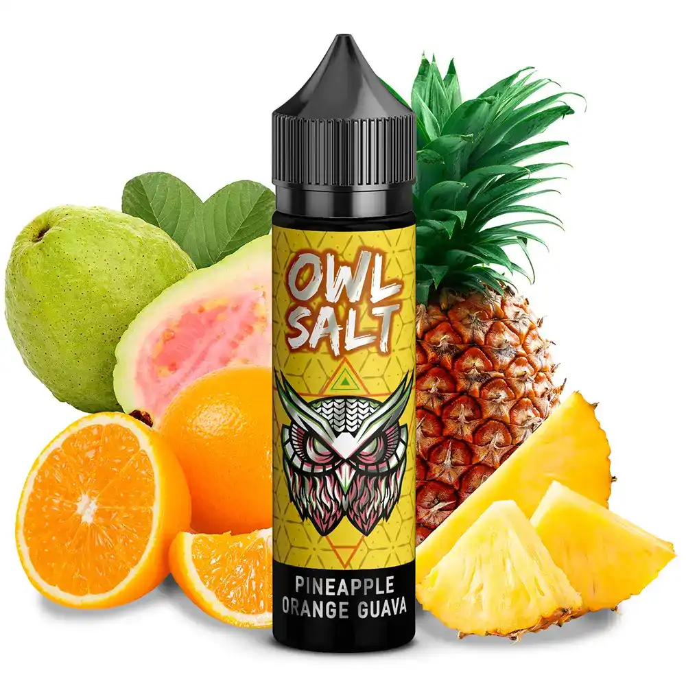 OWL Salt Longfill Pineapple Orange Guava Aroma 10 ml in 60 ml