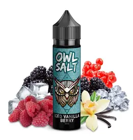 OWL Salt Longfill Iced Vanilla Berry Aroma 10 ml in 60 ml