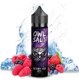 OWL Salt Longfill Berry Mix Ice Aroma 10 ml in 60 ml