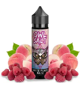 OWL Salt Longfill White Peach Razz Aroma 10 ml in 60 ml