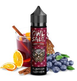 OWL Salt Longfill Blaubeere Glühwein Aroma Weihnachtsedition 10 ml in 60 ml