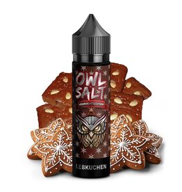 OWL Salt Longfill Lebkuchen Aroma Weihnachtsedition 10 ml in 60 ml