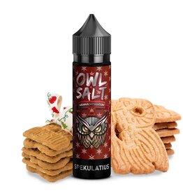 OWL Salt Longfill Spekulatius Aroma Weihnachtsedition 10 ml in 60 ml