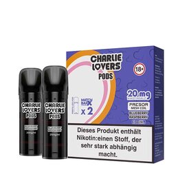Charlie Lovers MESH Pods - BLUEBERRY RASPBERRY - 2St - (Elfa Kompatibel)