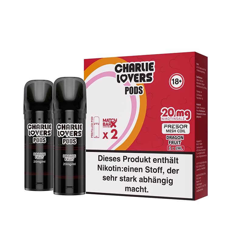 Charlie Lovers MESH Pods - DRAGON FRUIT - 2St - (Elfa Kompatibel)