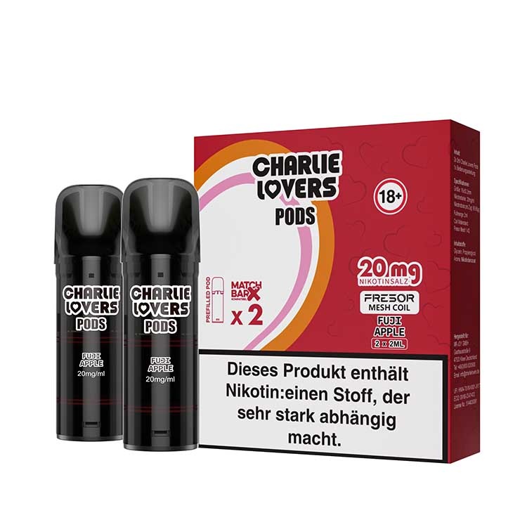 Charlie Lovers MESH Pods - FUJI APPLE - 2St - (Elfa Kompatibel)