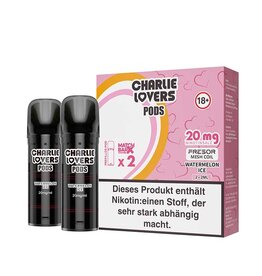 Charlie Lovers MESH Pods - WATERMELON ICE - 2St - (Elfa Kompatibel)