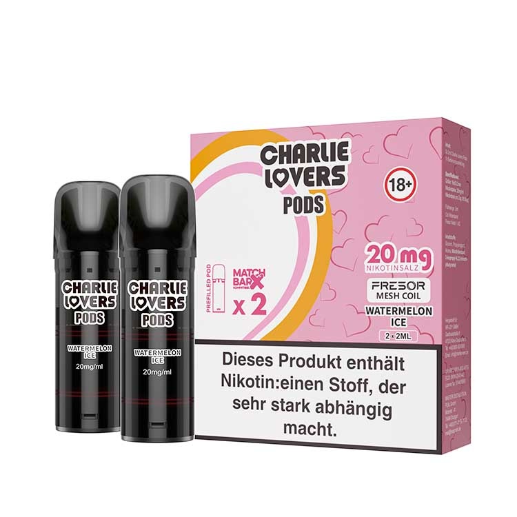 Charlie Lovers Charlie Lovers MESH Pods - WATERMELON ICE - 2St - (Elfa Kompatibel)