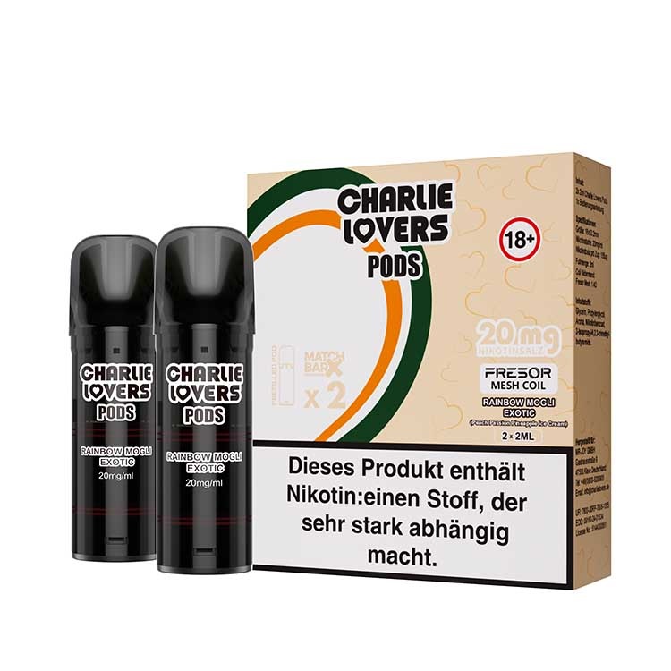 Charlie Lovers MESH Pods - RAINBOW MOGLI EXOTIC - 2St - (Elfa Kompatibel)