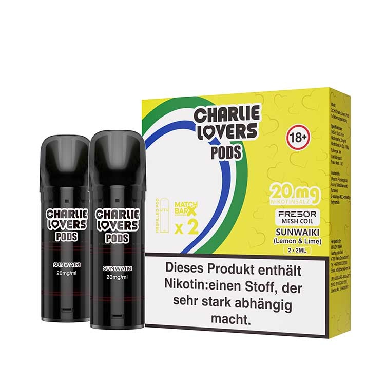 Charlie Lovers Charlie Lovers MESH Pods Sunwaiki kaufen – ELFA kompatibel