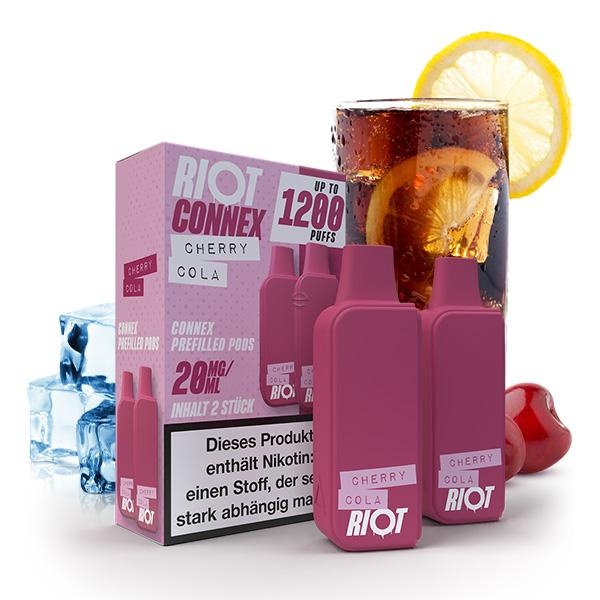 RIOT SQUAD Connex Pod - Cherry Cola - 2Pcs