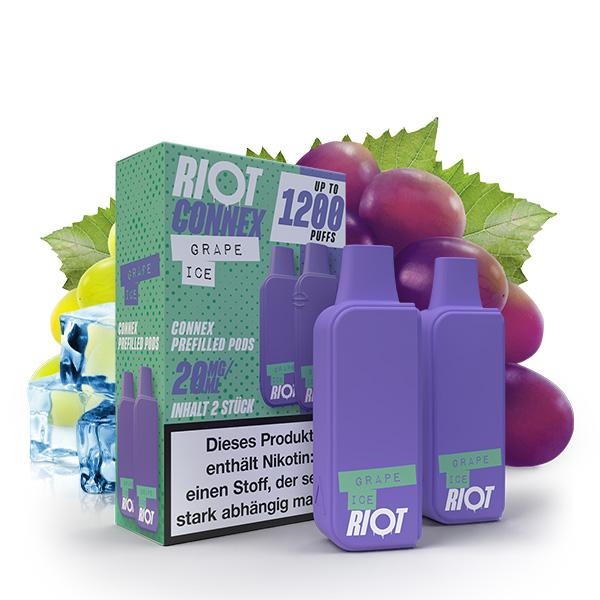 RIOT SQUAD Connex Pod - Grape Ice - 2Pcs