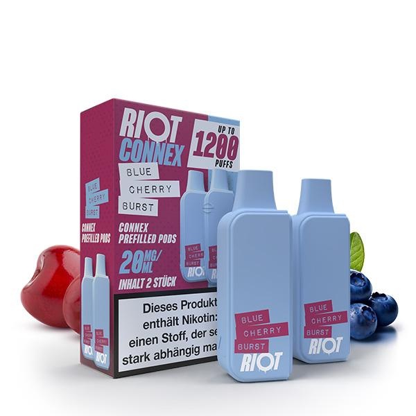 RIOT SQUAD Connex Pod - Blue Cherry Burst - 2Pcs