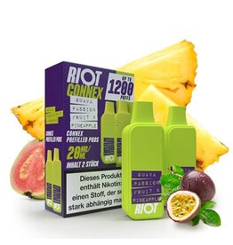 RIOT SQUAD Connex Pod - Guava Passionfruit & Pineapple - 2Pcs