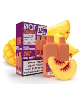 RIOT SQUAD Connex Pod - Mango Peach & Pineapple - 2Pcs