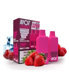 RIOT SQUAD Connex Pod - Strawberry Raspberry Cherry Ice - 2Pcs