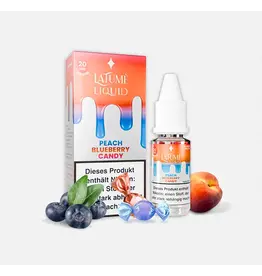 La Fume Nikotinsalz Liquid Peach Blueberry Candy
