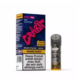 Grabit Nex Pods -  Orange Burst - 2Pcs