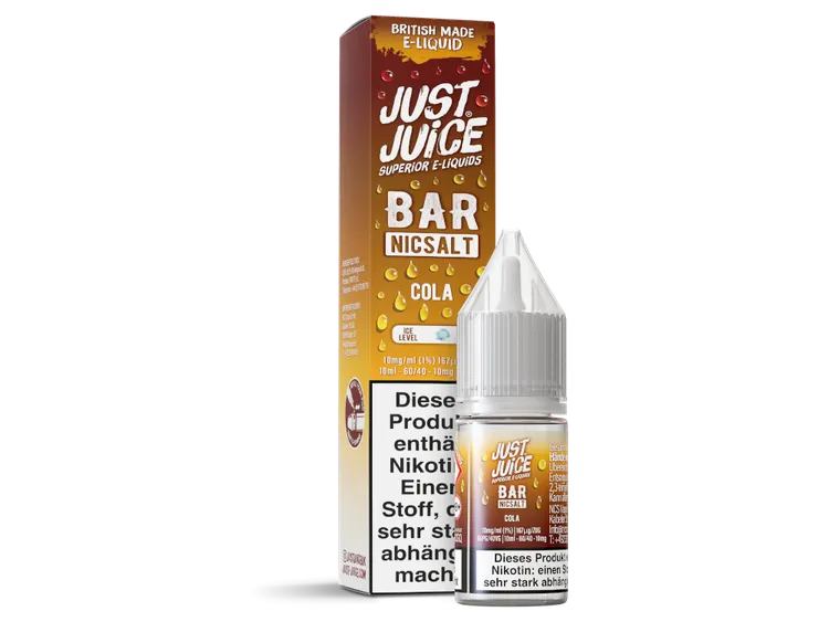 Just Juice - Bar - Cola - Nikotinsalz Liquid