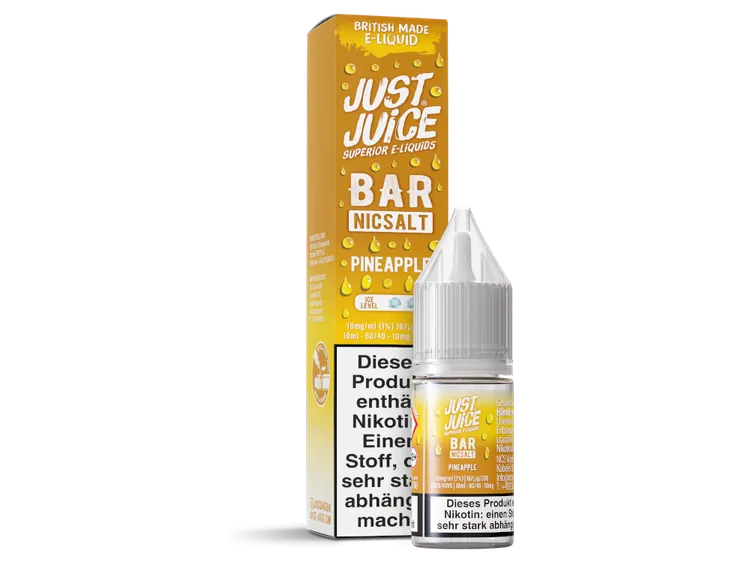 Just Juice - Bar - Pineapple - Nikotinsalz Liquid