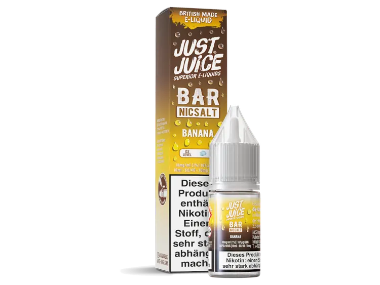 Just Juice - Bar - Banana - Nikotinsalz Liquid