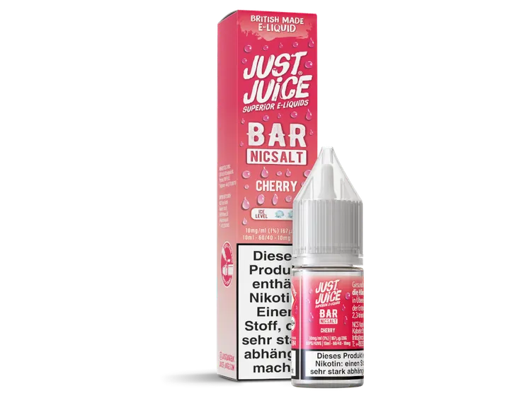 Just Juice - Bar - Cherry - Nikotinsalz Liquid