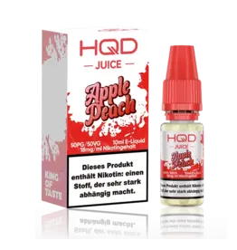 HQD Juice Nikotinsalz Liquid Apple Peach