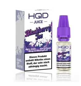 HQD Juice Nikotinsalz Liquid Blackberry Ice