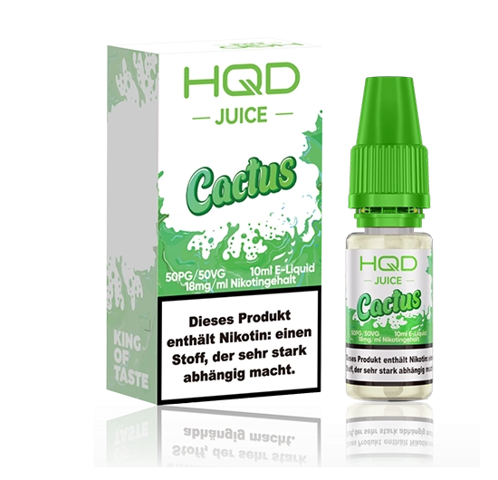 HQD Juice Nikotinsalz Liquid Cactus