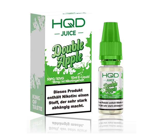 HQD Juice Nikotinsalz Liquid Double Apple