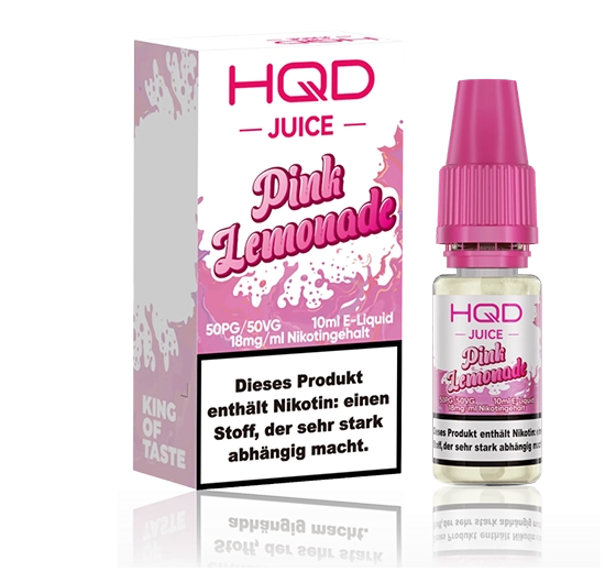 HQD Juice Nikotinsalz Liquid Pink Lemonade