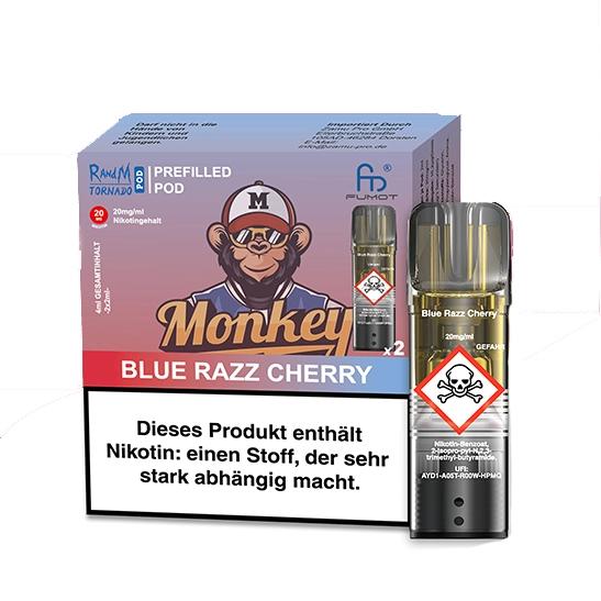 Randm tornado pod bluerazz cherry