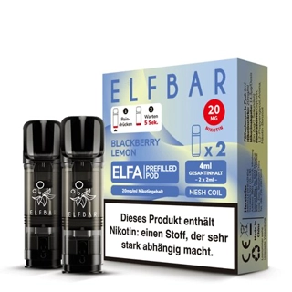 Elfbar Elfa Pod - BLACKBERRY LEMON