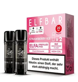 Elfbar Elfa Pod - STRAWBERRY ICE