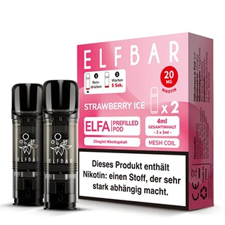 Elfbar Elfa Pod - STRAWBERRY ICE Kaufen