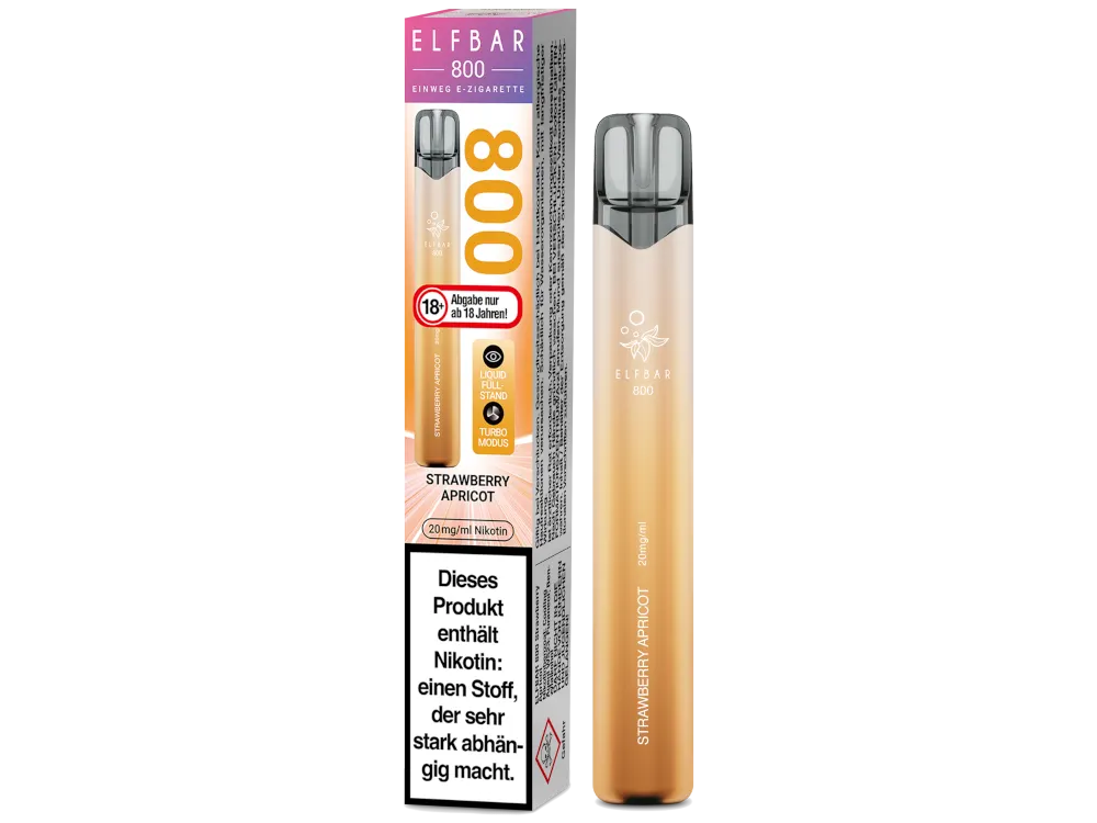 Elfbar 800 Einweg Vape - Strawberry Apricot