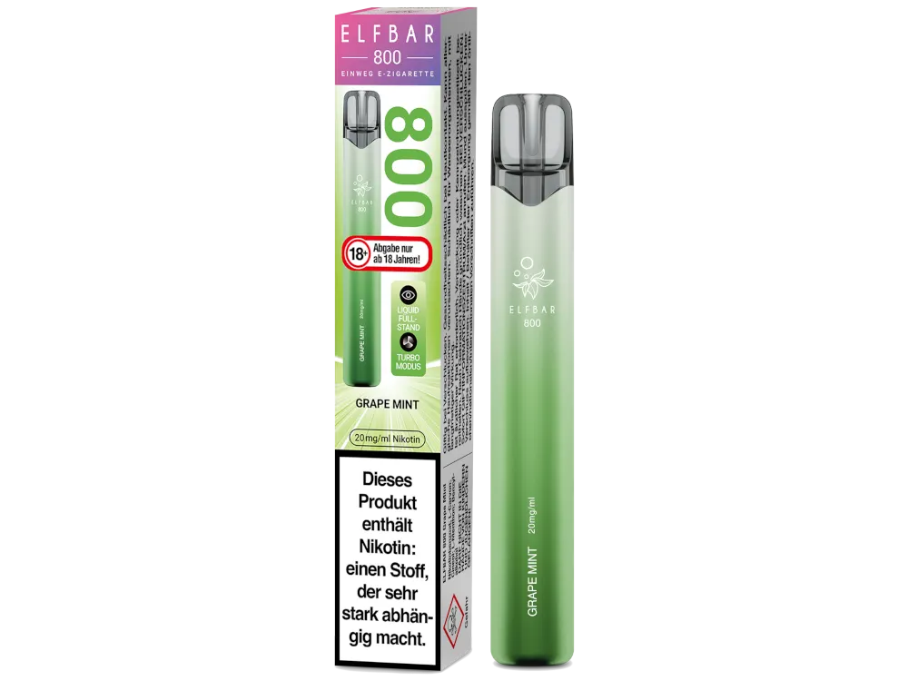 Elfbar 800 Einweg Vape - Grape Mint