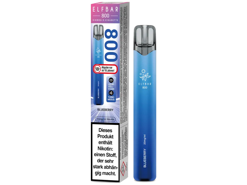 Elfbar Elfbar 800 Einweg Vape - Blueberry