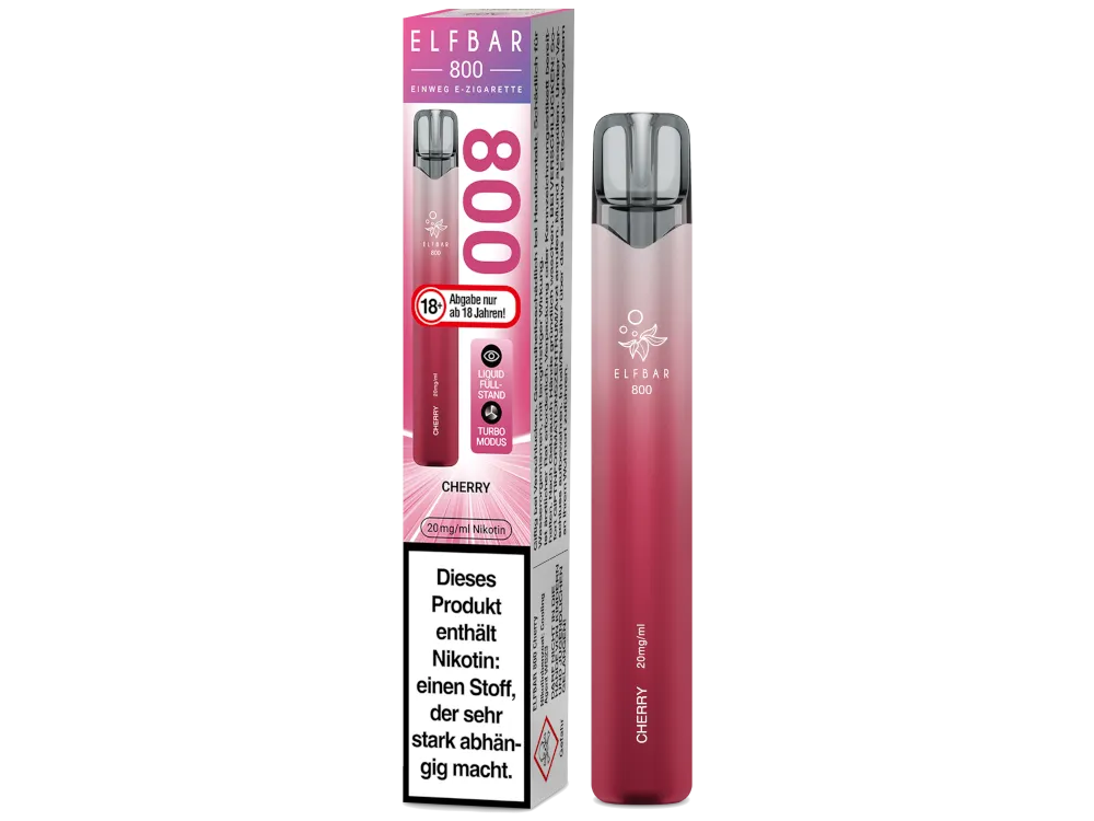 Elfbar Elfbar 800 Einweg Vape - Cherry