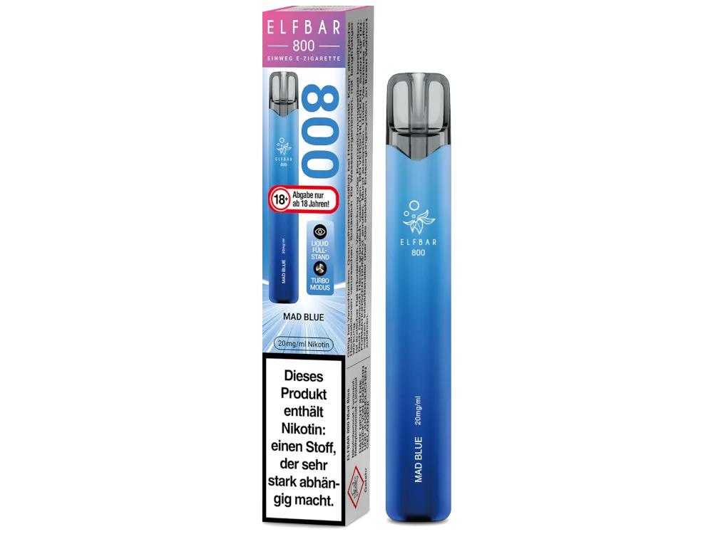 Elfbar 800 Einweg Vape - Mad Blue