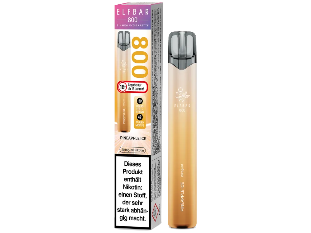 Elfbar 800 Einweg Vape - Pineapple Ice